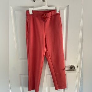 Soft Coral Jogger Pants